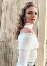 Load image into Gallery viewer, Mathilde Ivory Cut Out Sweater