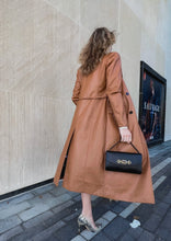 Load image into Gallery viewer, Rhode Vegan Leather Double Breasted Coat