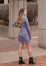 Load image into Gallery viewer, Willow Grey Sweater Dress