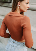 Load image into Gallery viewer, Gemma Rust Knit Top