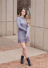 Load image into Gallery viewer, Willow Grey Sweater Dress