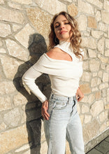 Load image into Gallery viewer, Mathilde Ivory Cut Out Sweater