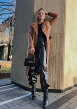 Load image into Gallery viewer, Rhode Vegan Leather Double Breasted Coat