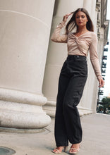 Load image into Gallery viewer, Viola Champagne Knot Top