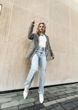 Load image into Gallery viewer, Rochester Grey Herringbone Blazer