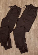 Load image into Gallery viewer, Evie Black Joggers