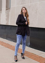 Load image into Gallery viewer, Delaney Black Pinstripes Blazer