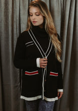 Load image into Gallery viewer, Vivian Black Cardigan