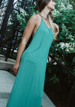 Load image into Gallery viewer, Emerald Green Jersey Maxi Dress