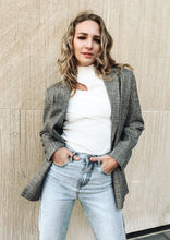 Load image into Gallery viewer, Rochester Grey Herringbone Blazer