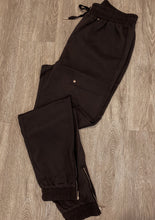 Load image into Gallery viewer, Evie Black Joggers