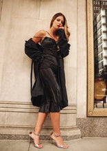 Load image into Gallery viewer, Everleigh Black Slip Dress